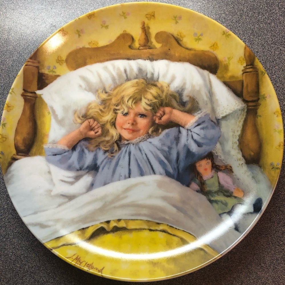 Two limited edition plates